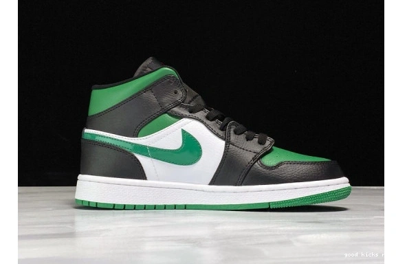 Cheap Jordan 1 554724-067 554724-067 Mid Toe Green 1218